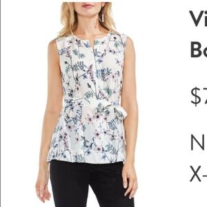 Vince Camuto flowered blouse